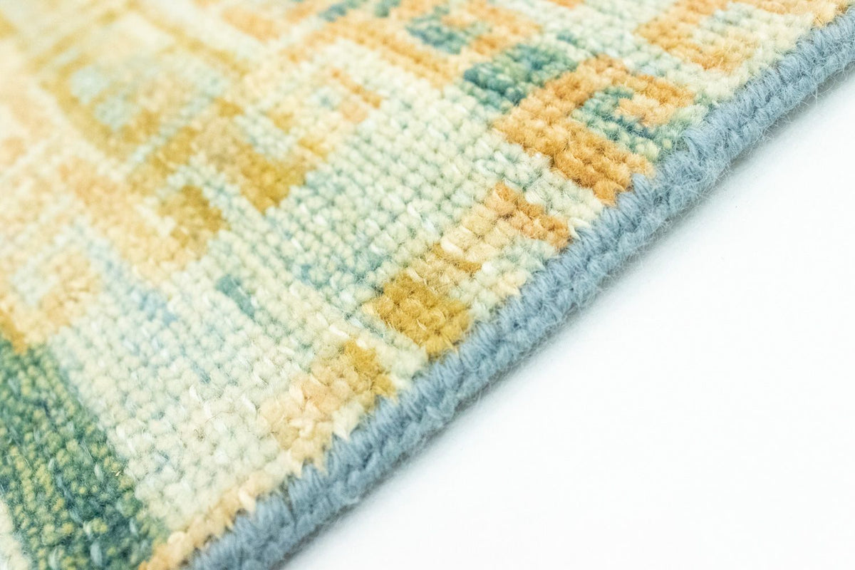 Tapis design carré  - 61 x 59 cm - or