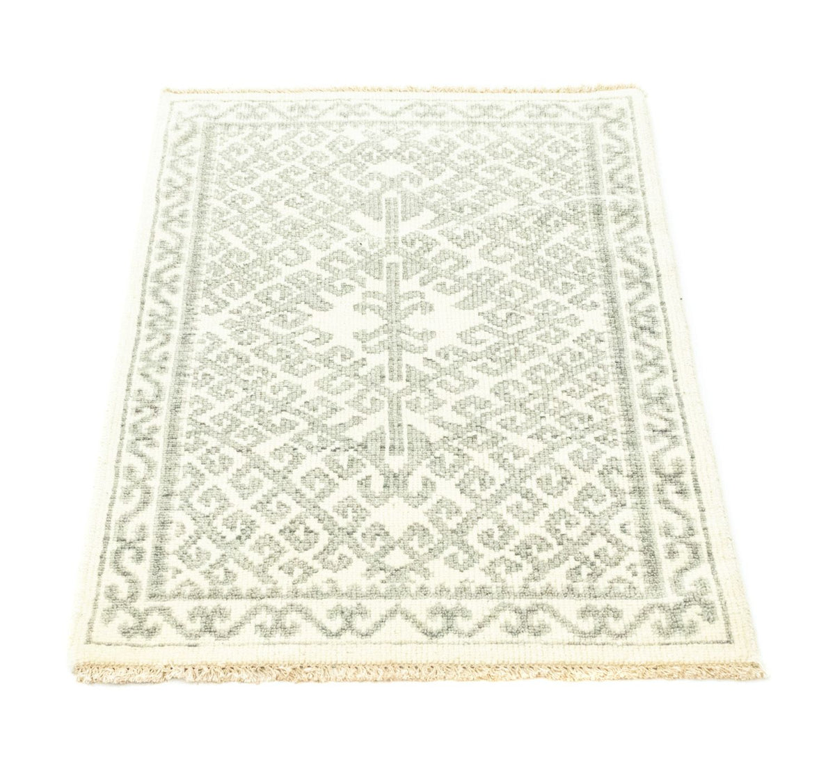 Tapis design - 88 x 62 cm - gris