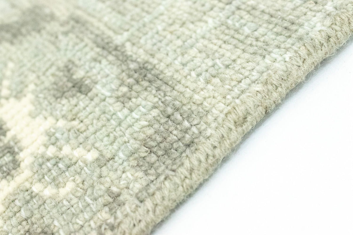 Tapis design carré  - 60 x 60 cm - vert clair