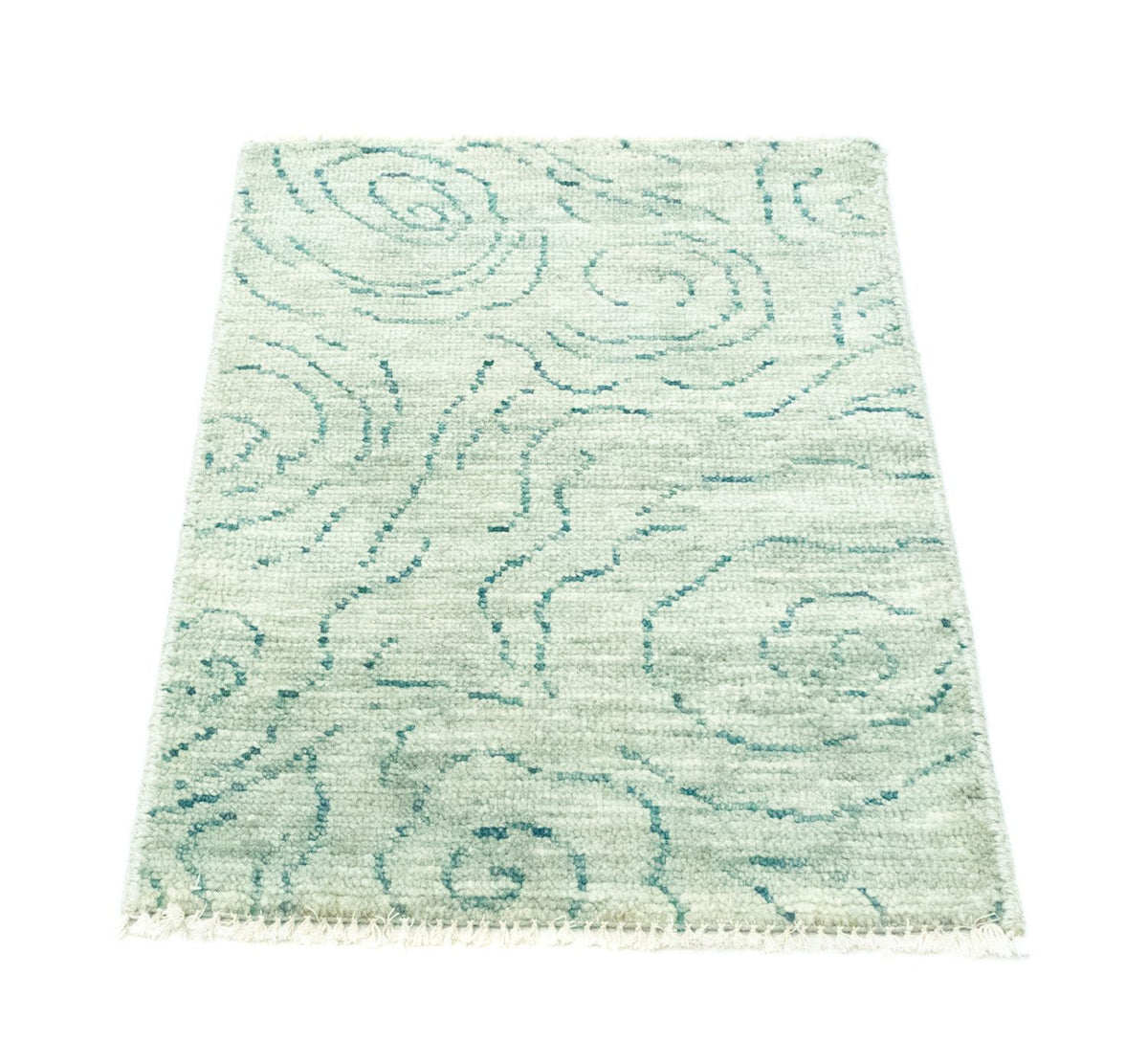 Tapis design - 90 x 62 cm - vert