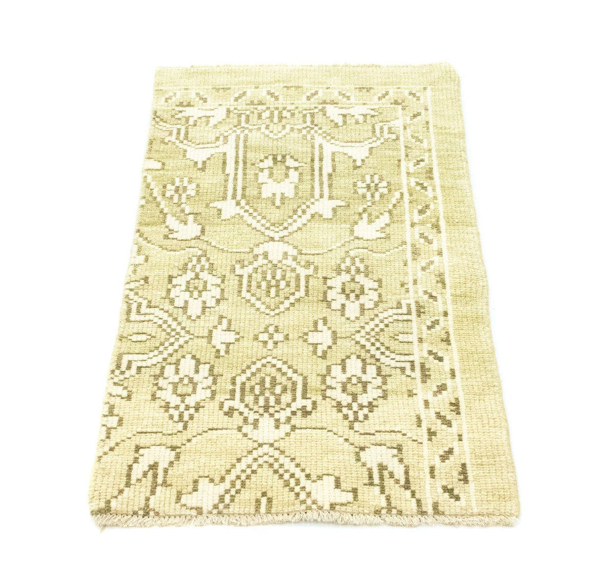 Tapis en laine - 100 x 60 cm - vert clair
