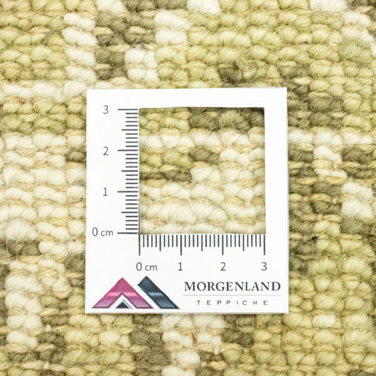 Tapis en laine - 100 x 60 cm - vert clair