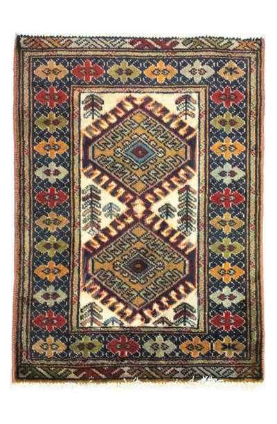 Tapis Turkaman 60x86cm - Tapis persan