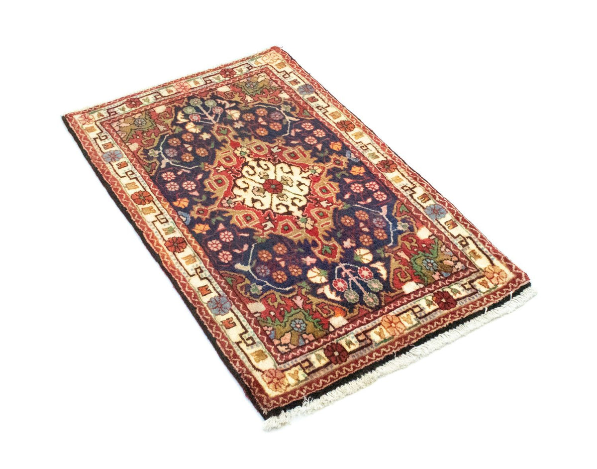 Tapis persan - Nomadic - 100 x 60 cm - bleu