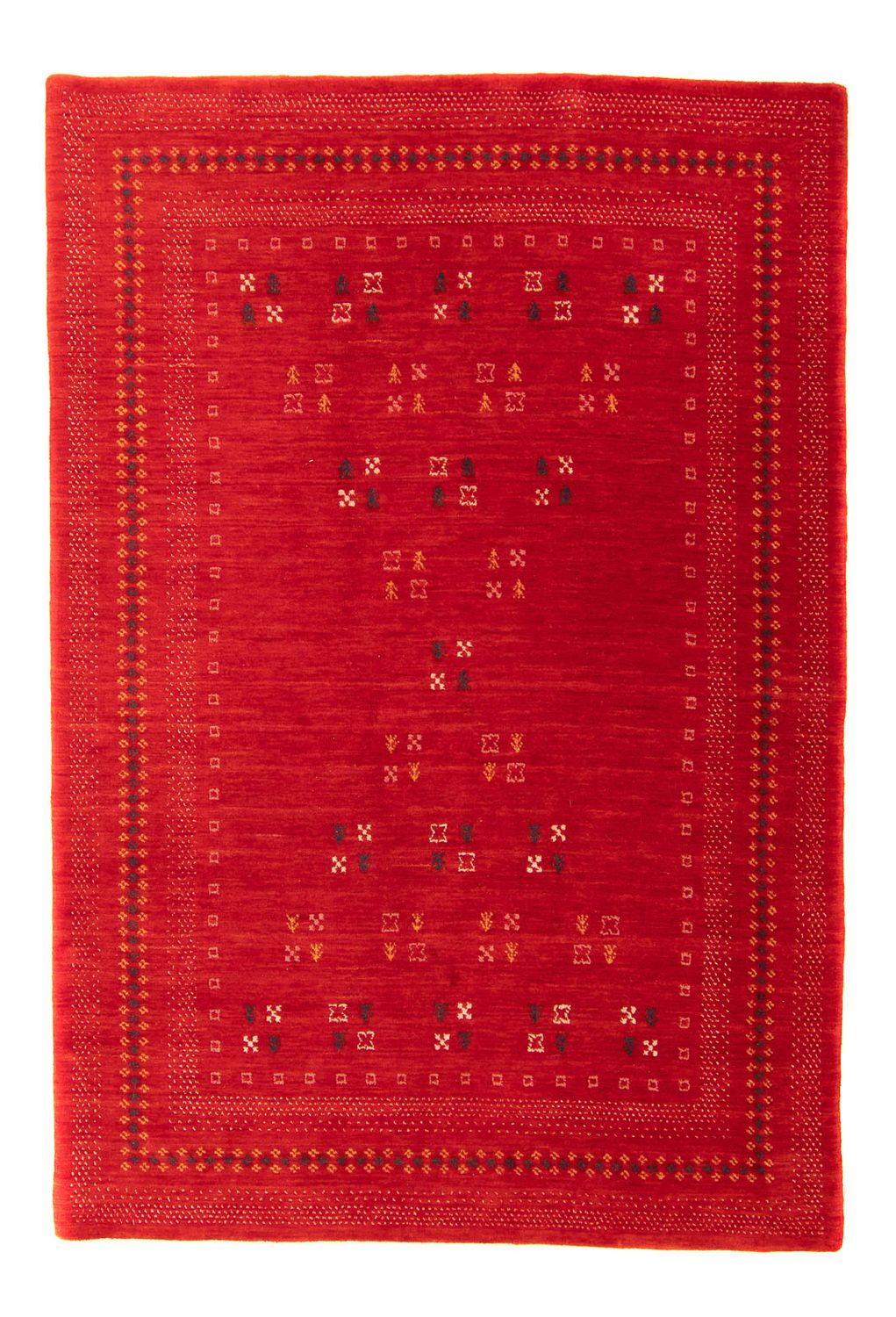Tapis Gabbeh - Loribaft Softy - 200 x 137 cm - multicolore