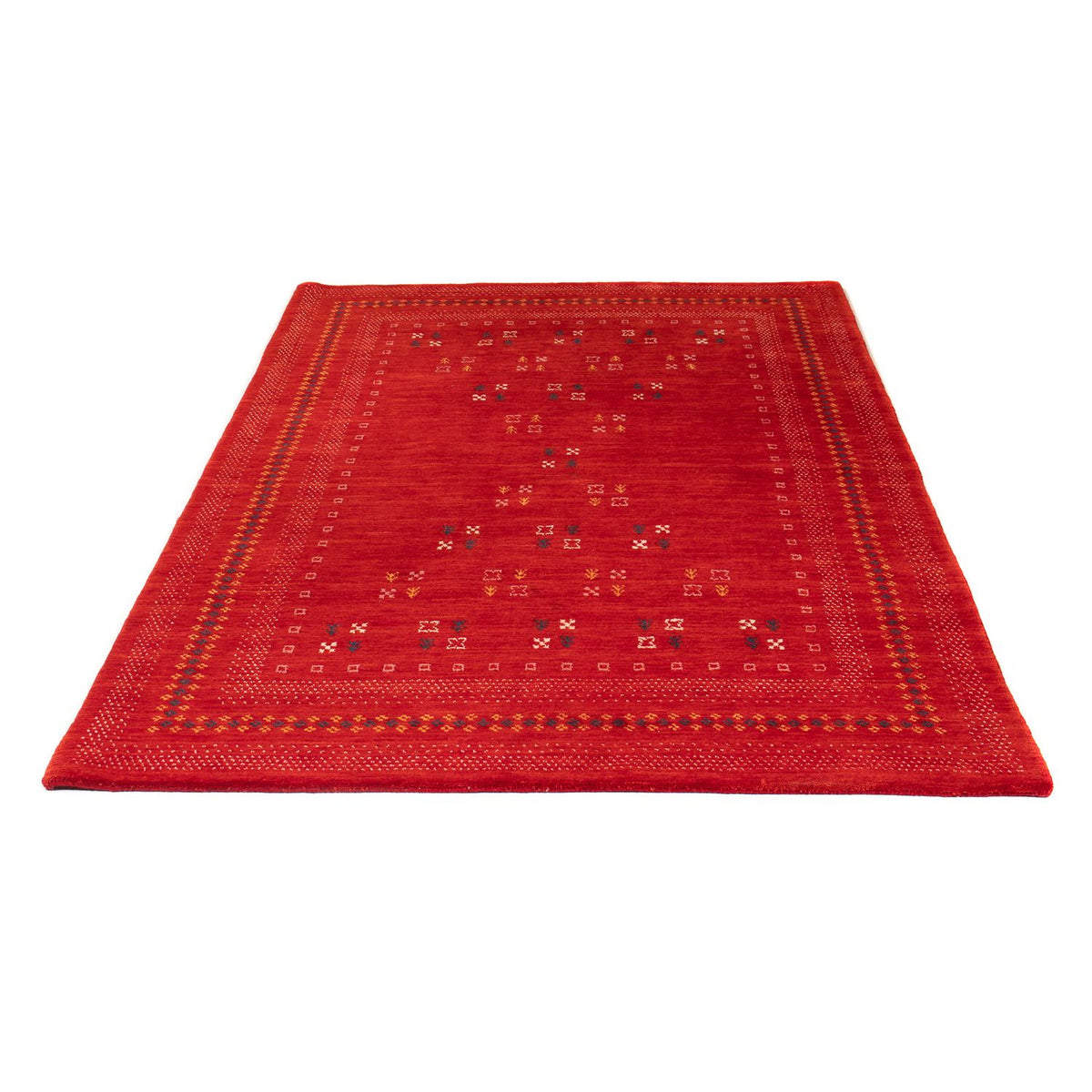 Tapis Gabbeh - Loribaft Softy - 200 x 137 cm - multicolore