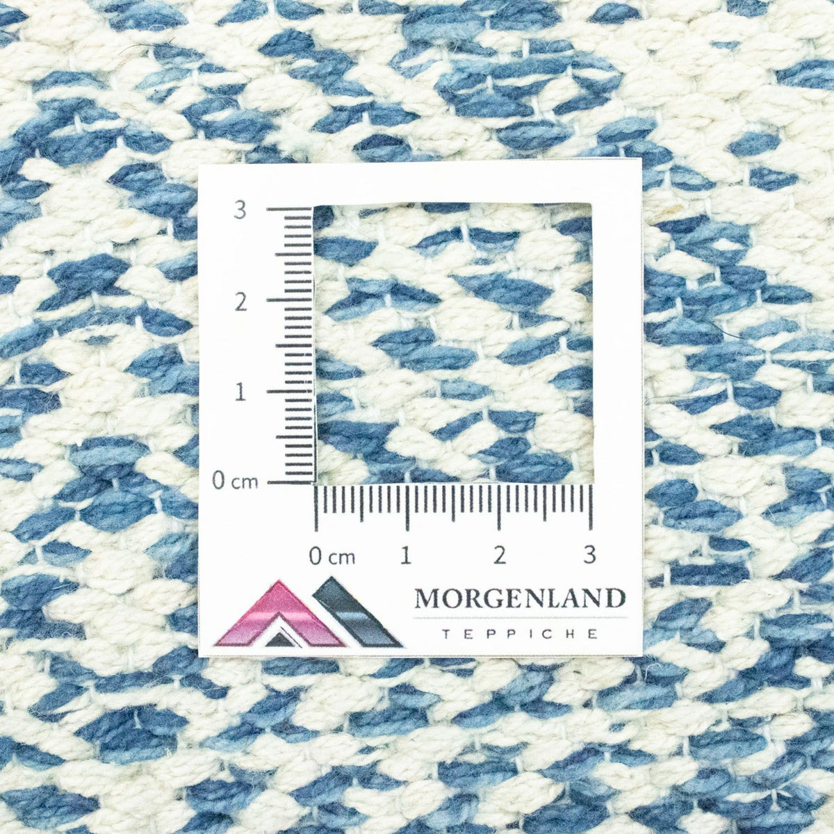 Tapis Kelim - Tendance - 92 x 62 cm - bleu clair