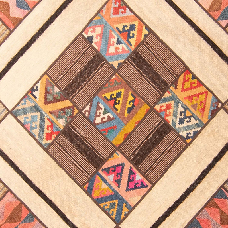 Tapis patchwork - 230 x 160 cm - multicolore