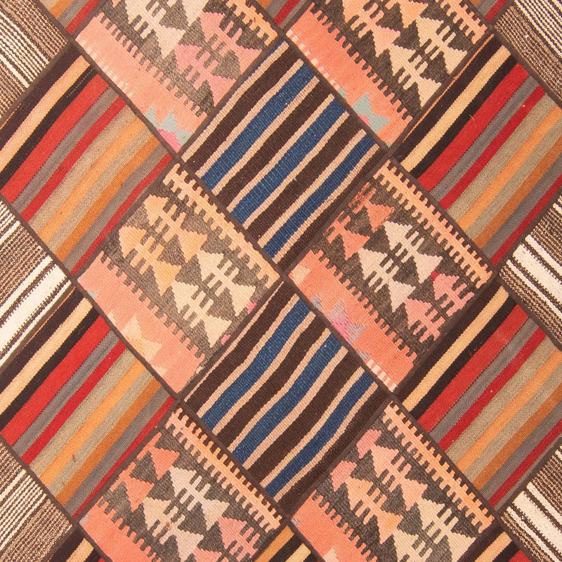 Tapis patchwork - 200 x 150 cm - multicolore