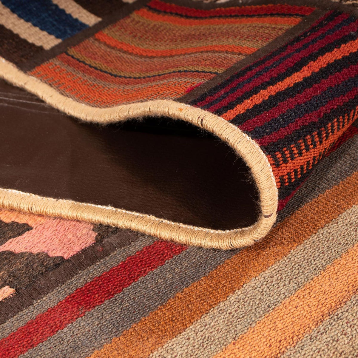 Tapis patchwork - 200 x 150 cm - multicolore