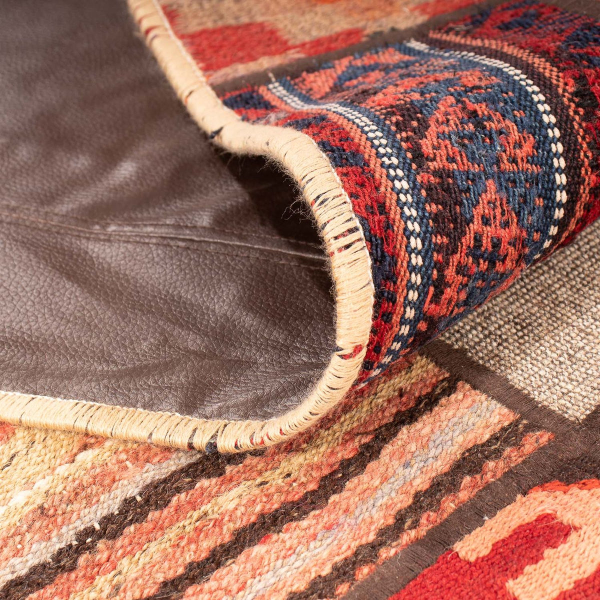 Tapis patchwork - 200 x 150 cm - multicolore