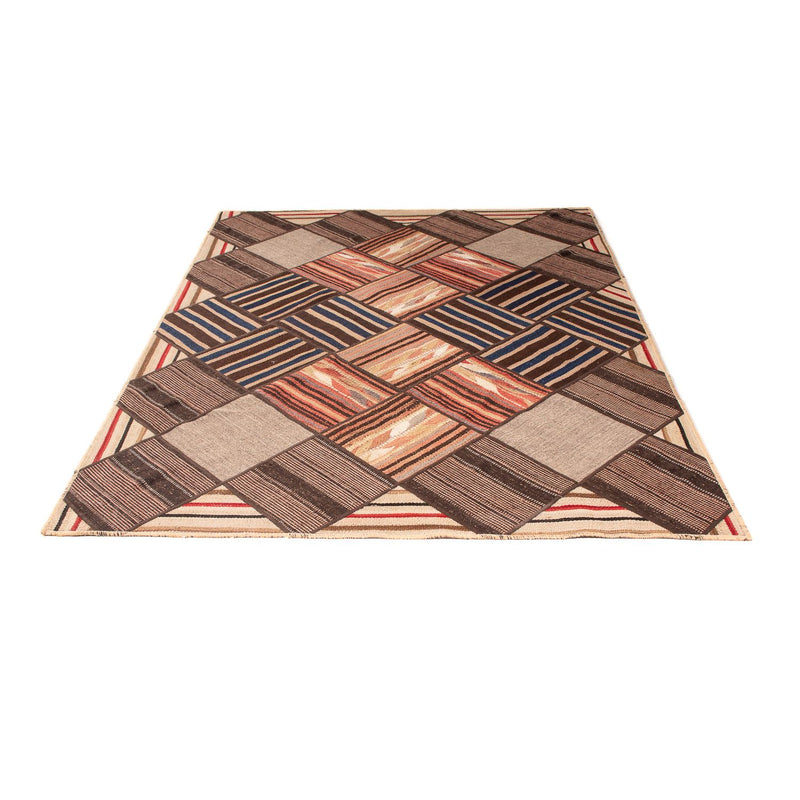 Tapis patchwork - 200 x 150 cm - multicolore