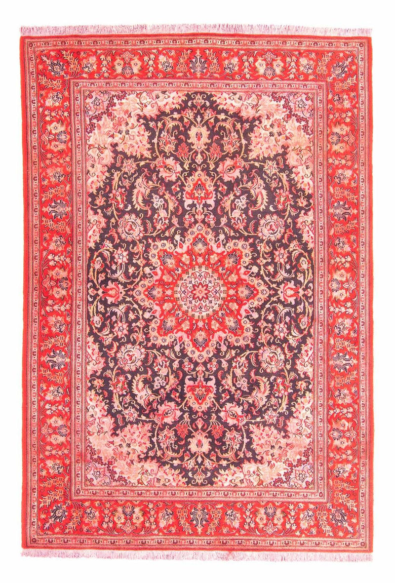 Tapis persan - Ghom - 240 x 172 cm - rouge clair