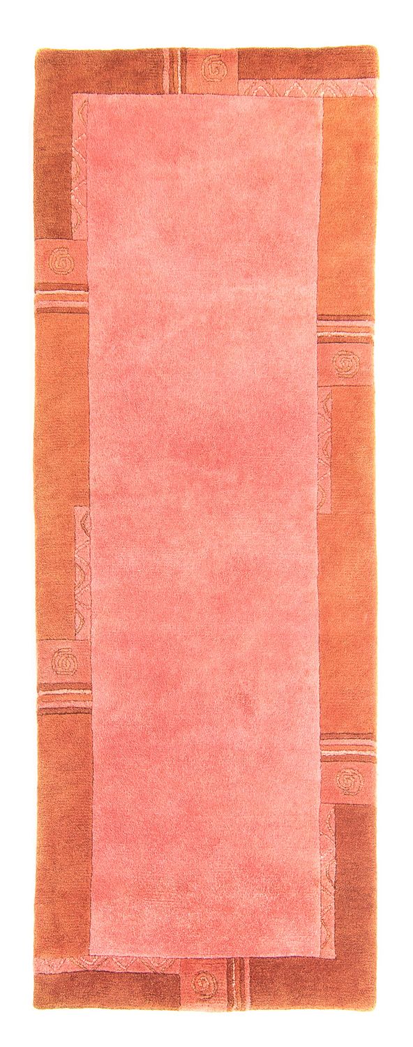 Tapis de couloir Tapis Népalais - 231 x 81 cm - rose