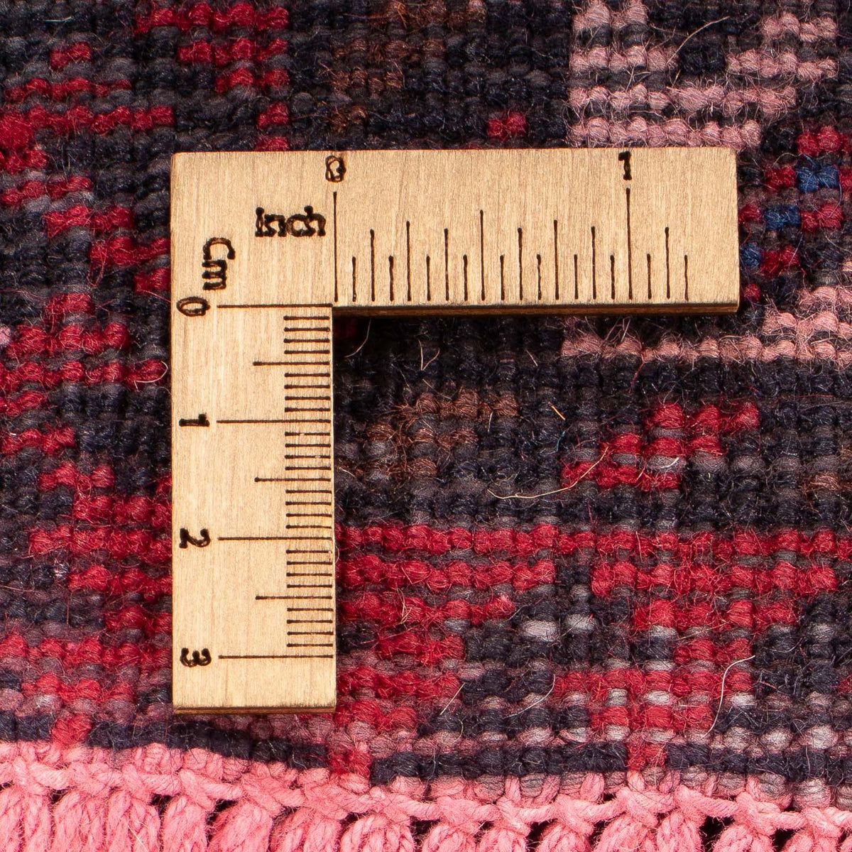 Tapis Belutsch - 197 x 100 cm - rouge clair