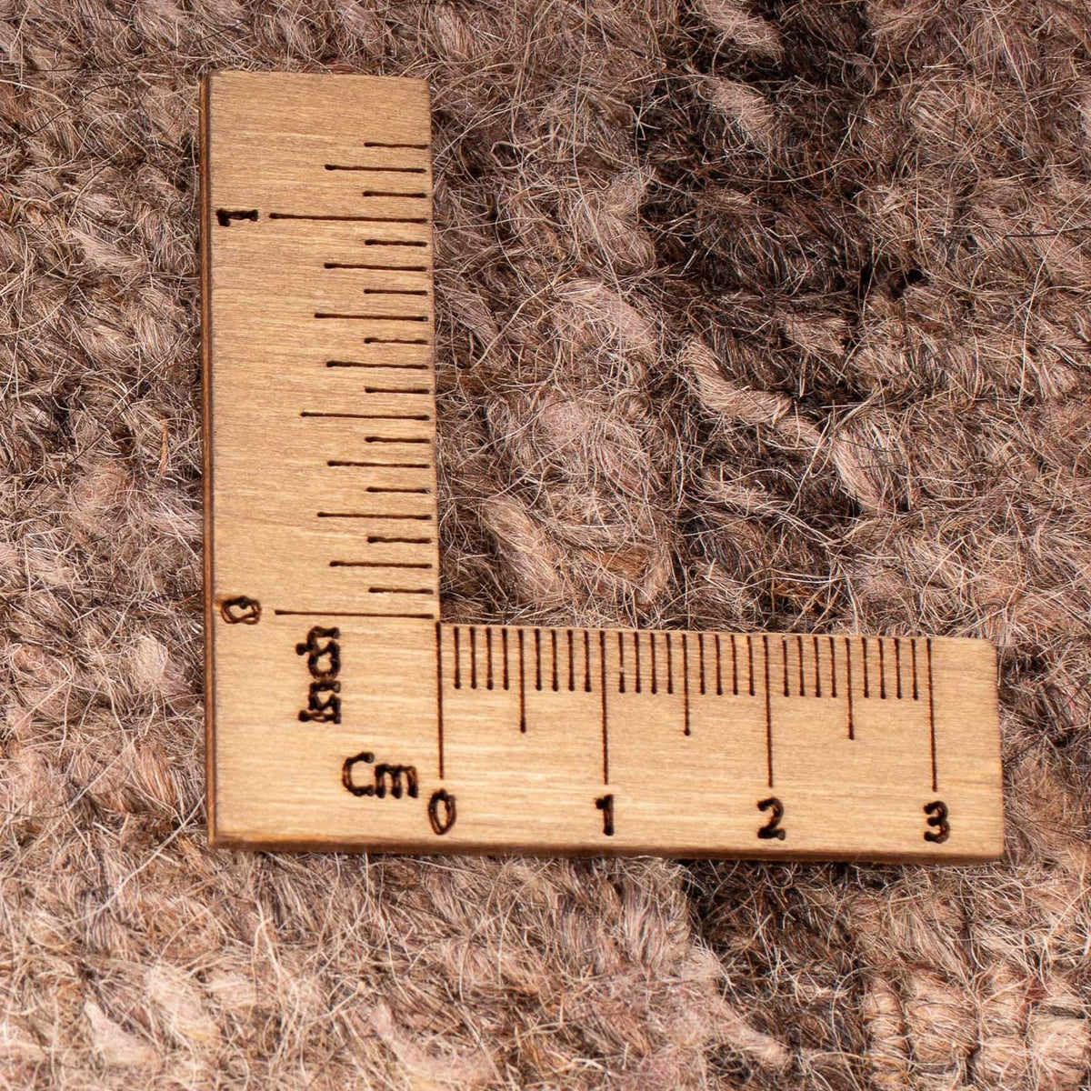 Tapis Népalais - 180 x 124 cm - chocolat clair