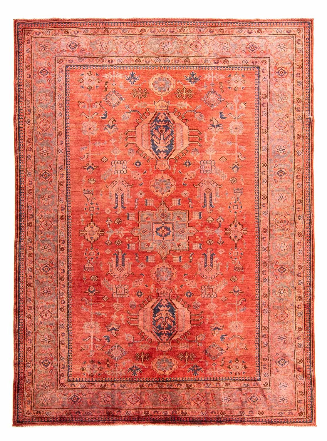 Tapis Ziegler - Kazak - 244 x 183 cm - rouge clair