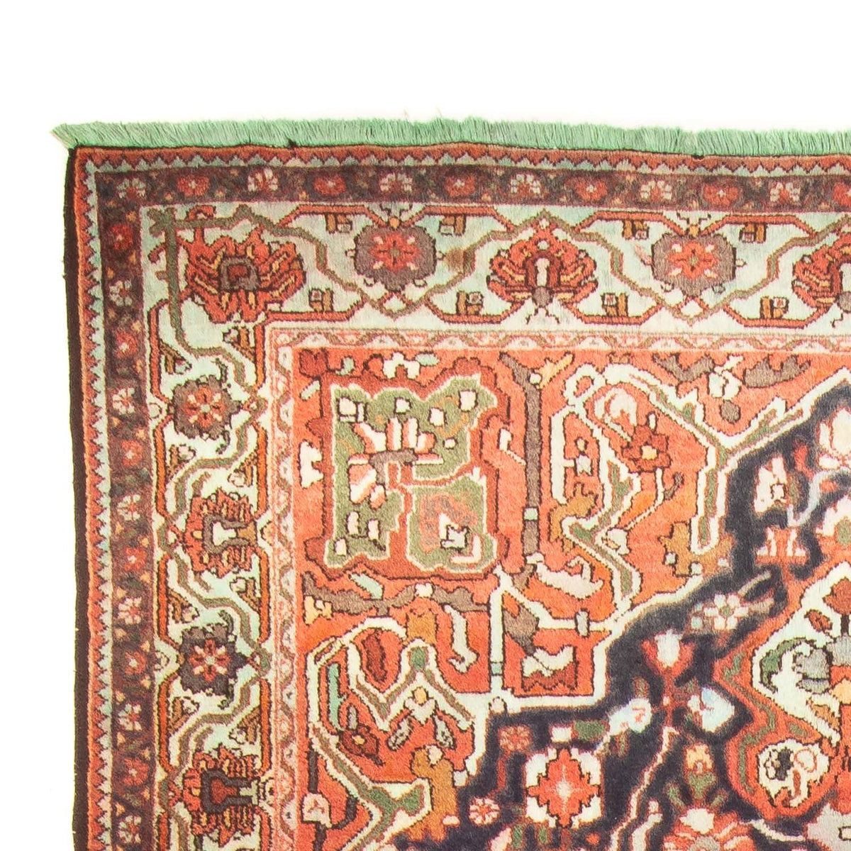 Tapis persan - Nomadic - 336 x 170 cm - rouge clair