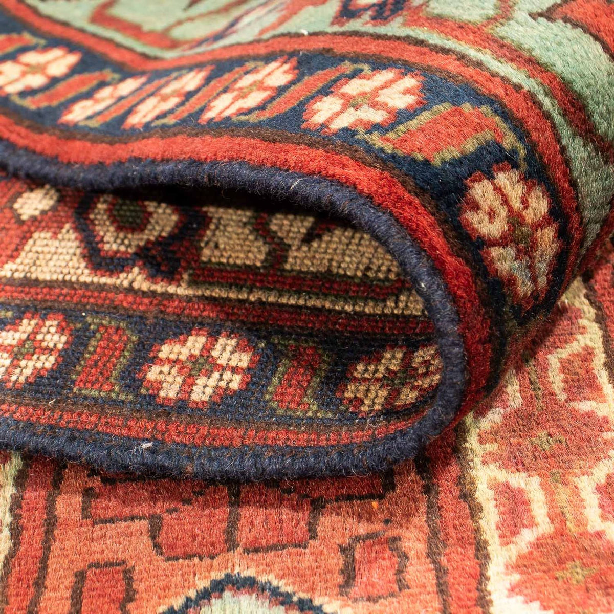Tapis afghan - Hatschlu - 285 x 208 cm - rouille