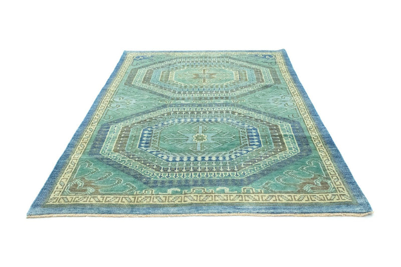 Tapis design - 250 x 180 cm - vert de mer