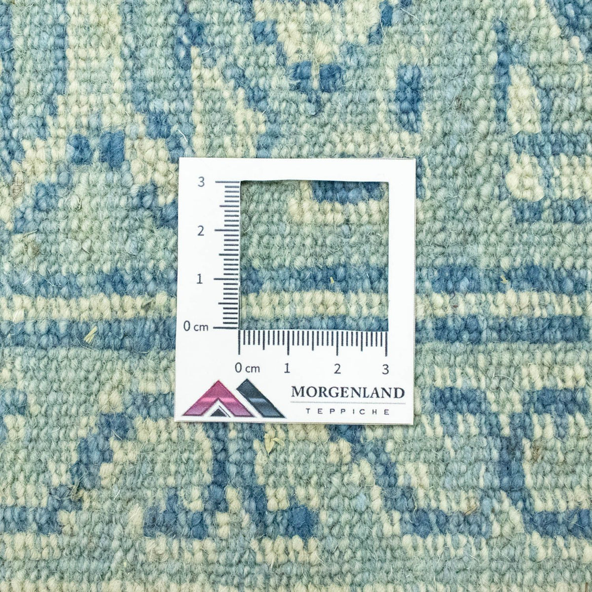 Tapis design - 301 x 258 cm - bleu clair