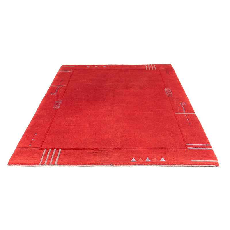Tapis Népalais - 228 x 162 cm - rouge