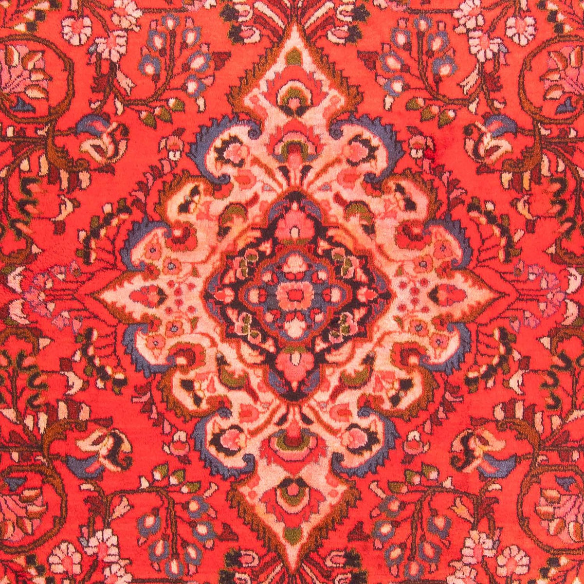 Tapis persan - Nomadic - 290 x 210 cm - rouge