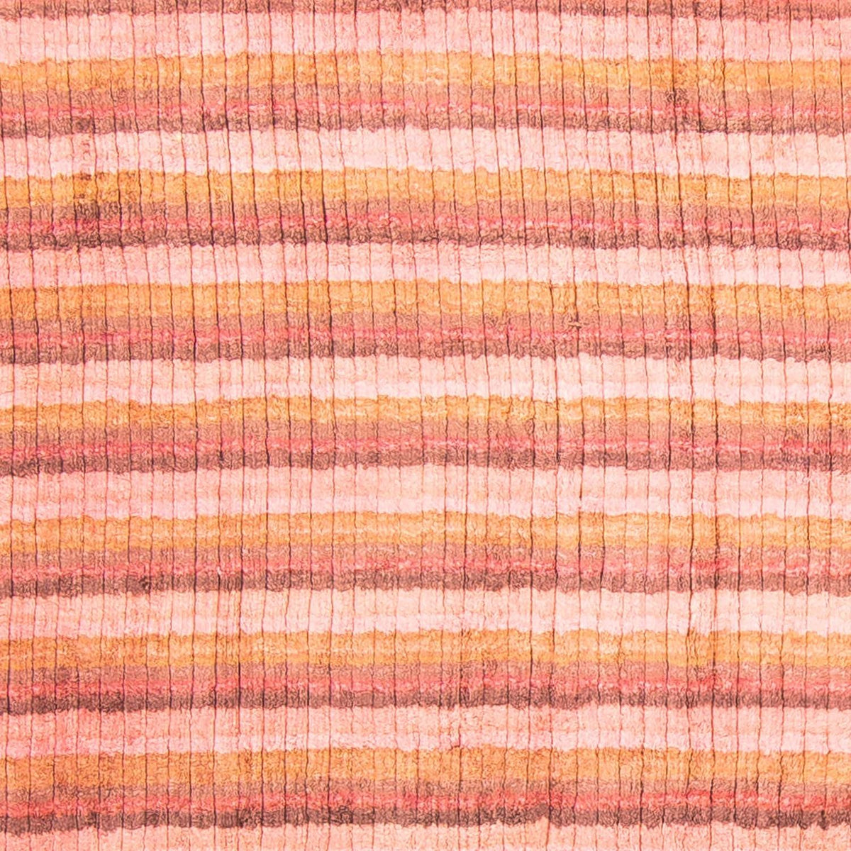 Tapis en viscose carré - 197 x 197 cm - multicolore
