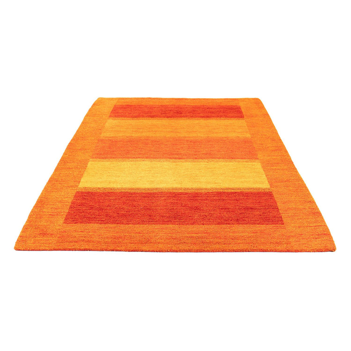 Tapis en laine - 225 x 162 cm - orange