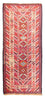 Tapis de couloir Tapis persan - Nomadic - 320 x 143 cm - rouge clair