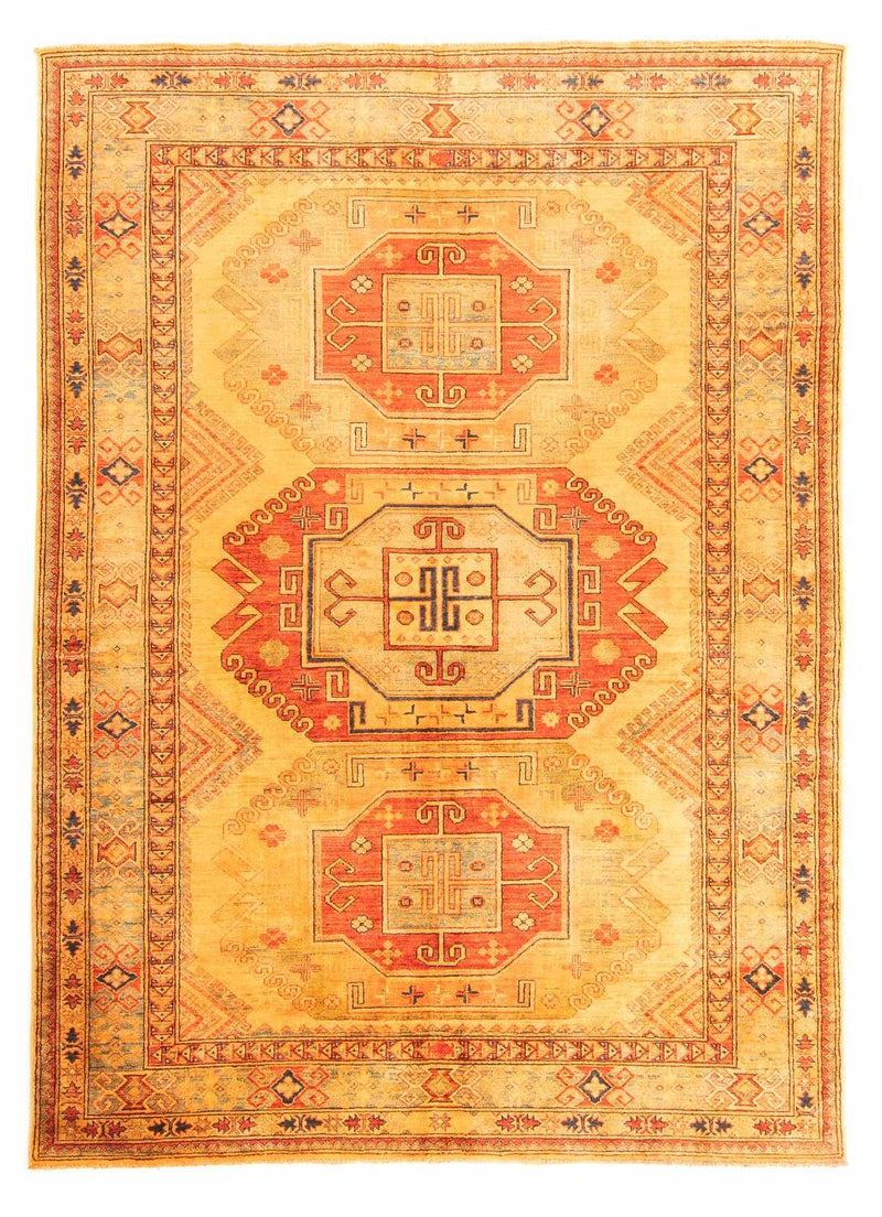 Tapis Ziegler - Kazak - 253 x 183 cm - or