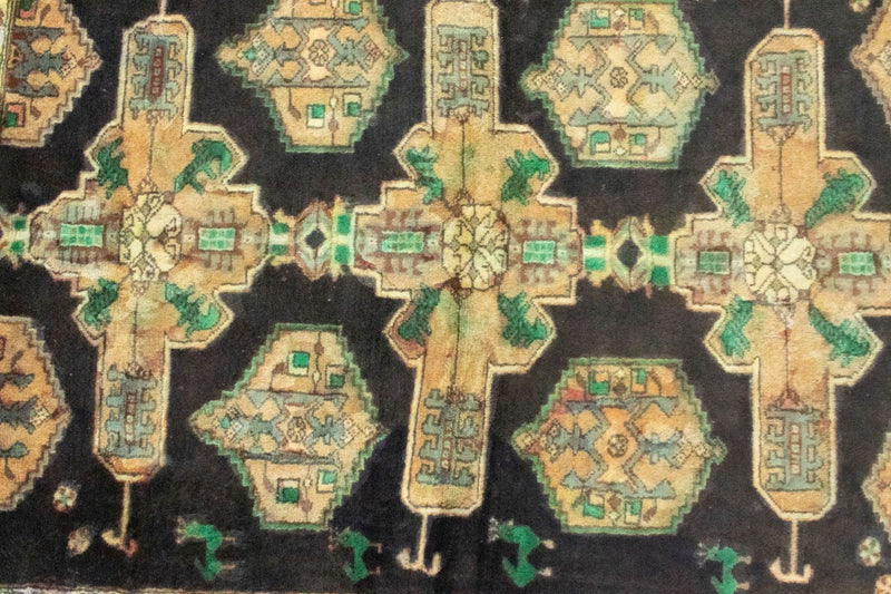 Tapis persan - Nomadic - 145 x 115 cm - bleu