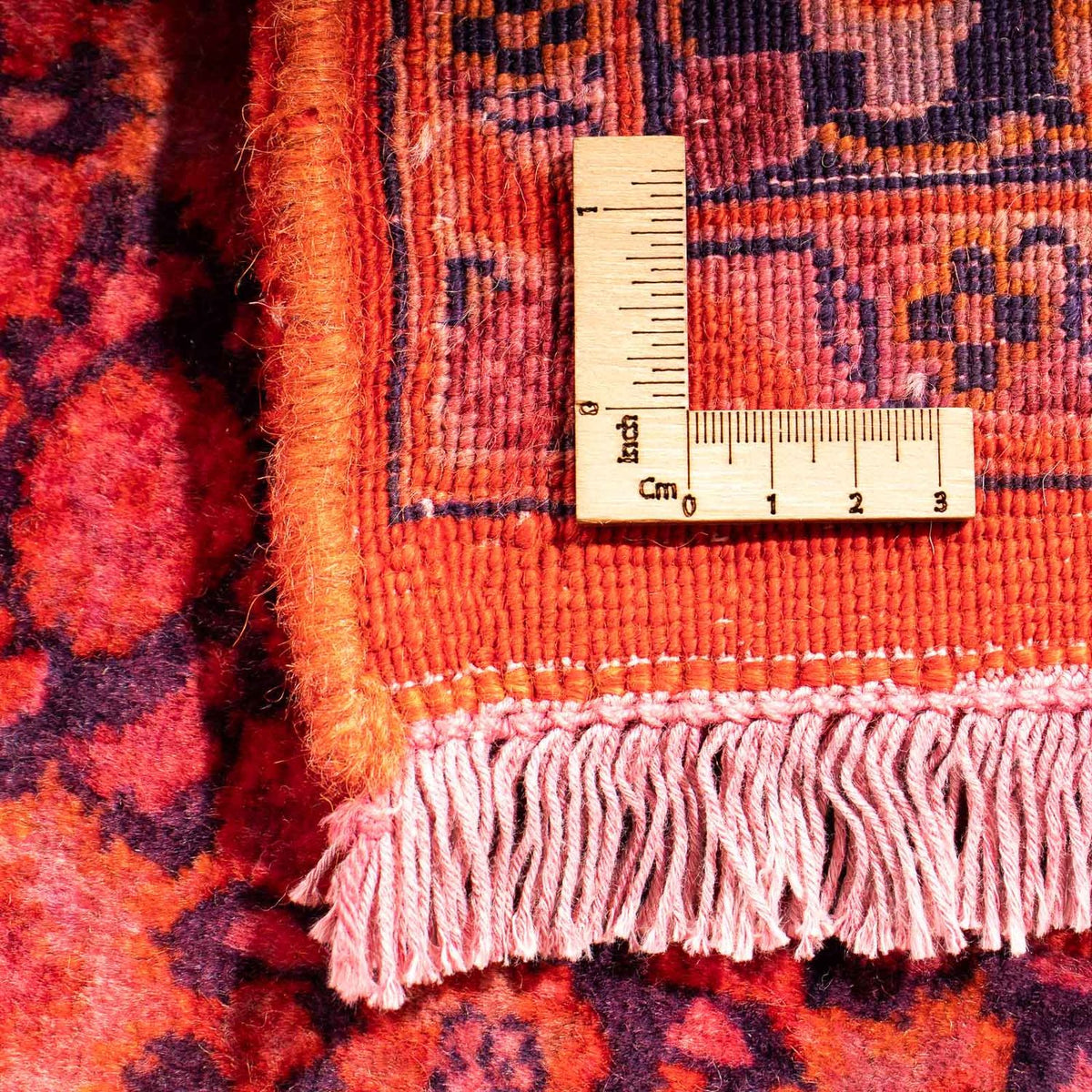 Tapis persan - Bidjar - 280 x 205 cm - rouge clair