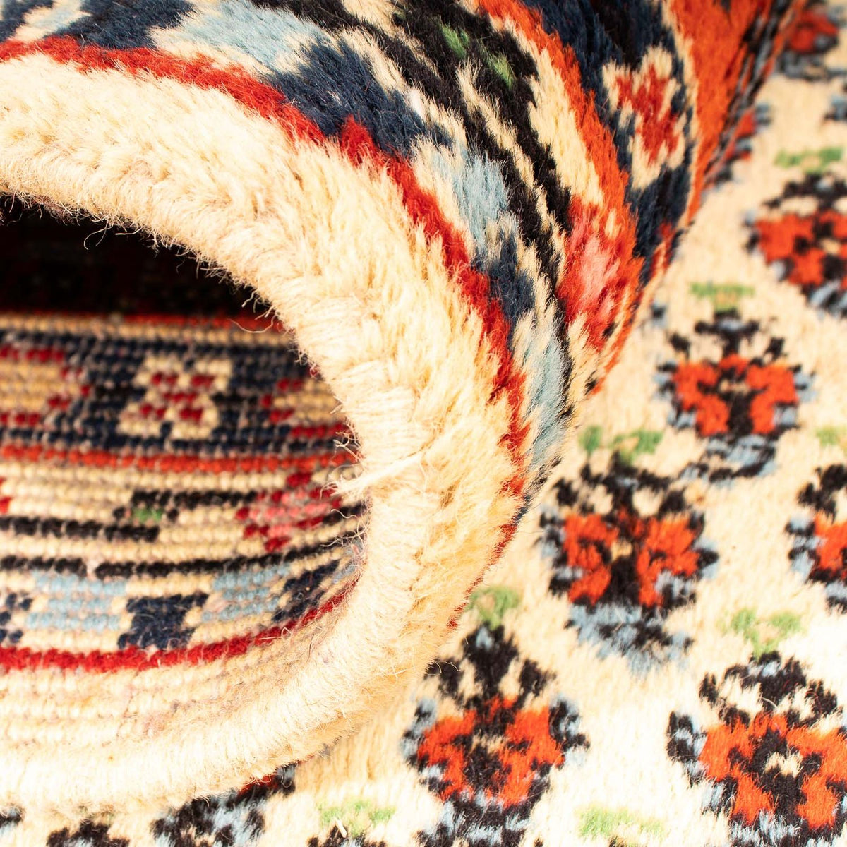Tapis oriental - Mir - Indus - 238 x 174 cm - beige