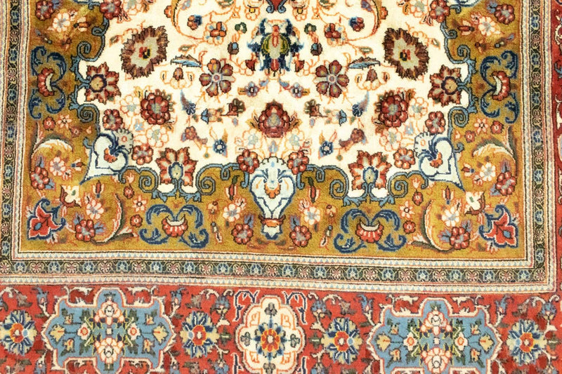 Tapis persan - Ghom - 245 x 142 cm - beige