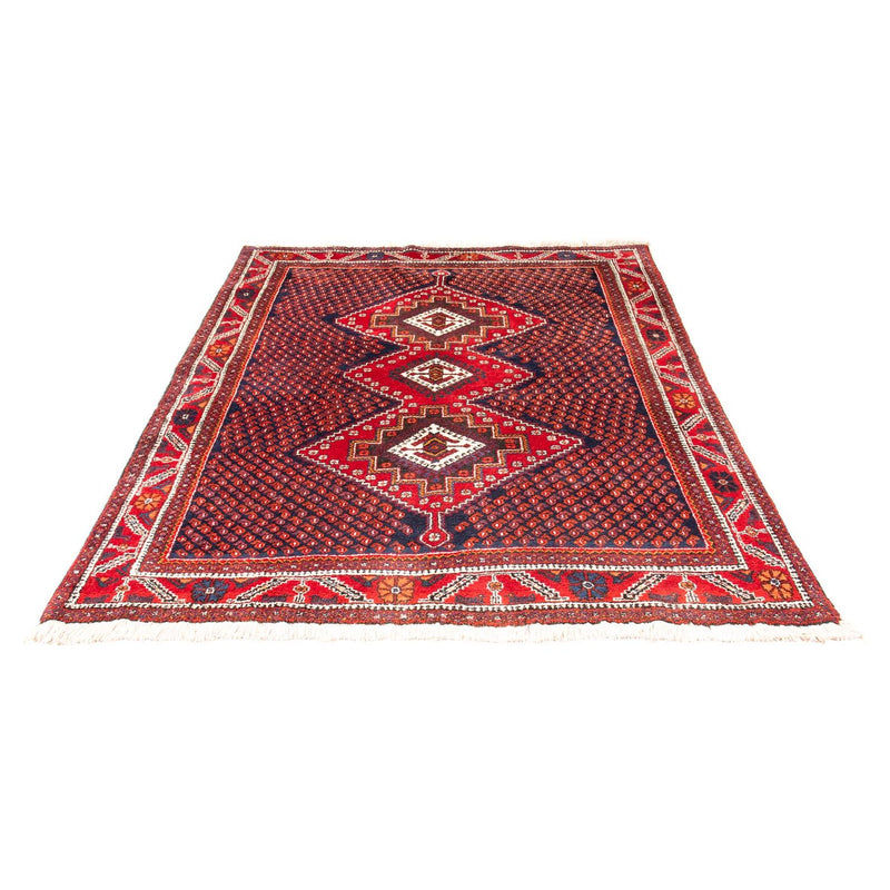 Tapis persan - Nomadic - 205 x 164 cm - rouge