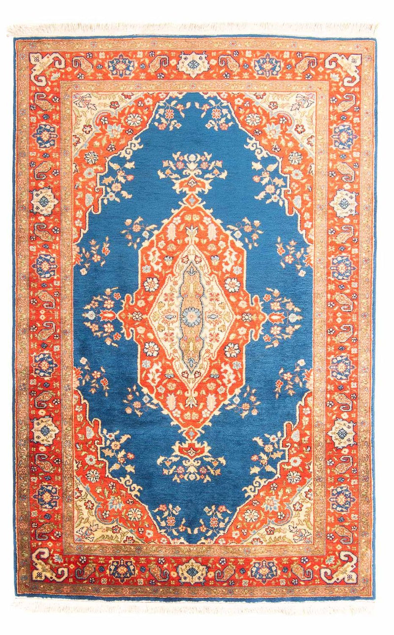 Tapis persan - Classique - 200 x 124 cm - bleu