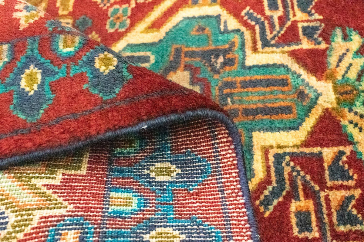 Tapis Turkaman - 89 x 63 cm - rouge