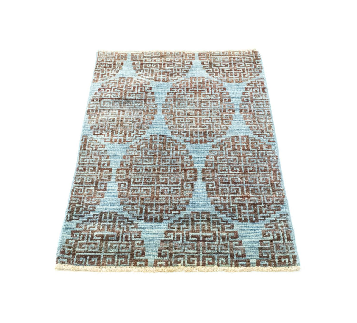 Tapis design - 96 x 60 cm - bleu