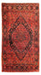 Tapis de couloir Tapis persan - Nomadic - 238 x 127 cm - rouge foncé