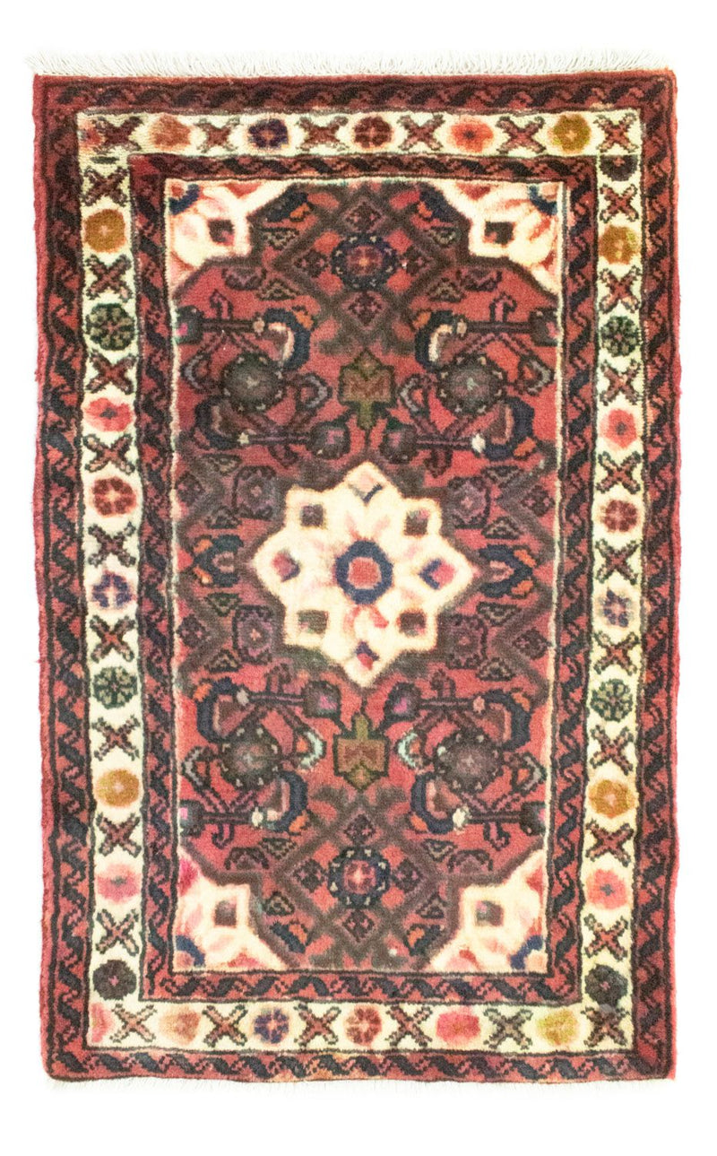 Tapis persan - Nomadic - 95 x 65 cm - rose