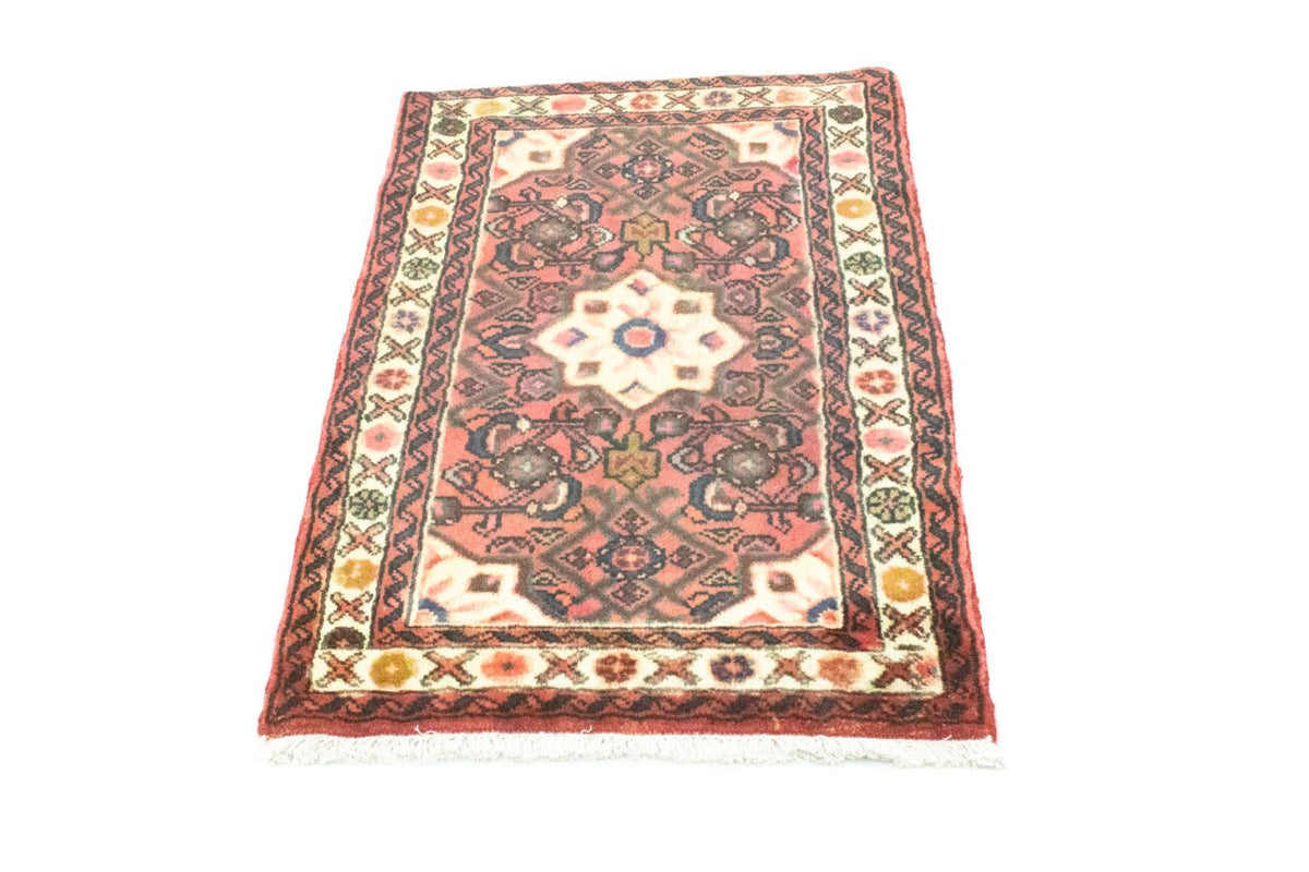 Tapis persan - Nomadic - 95 x 65 cm - rose