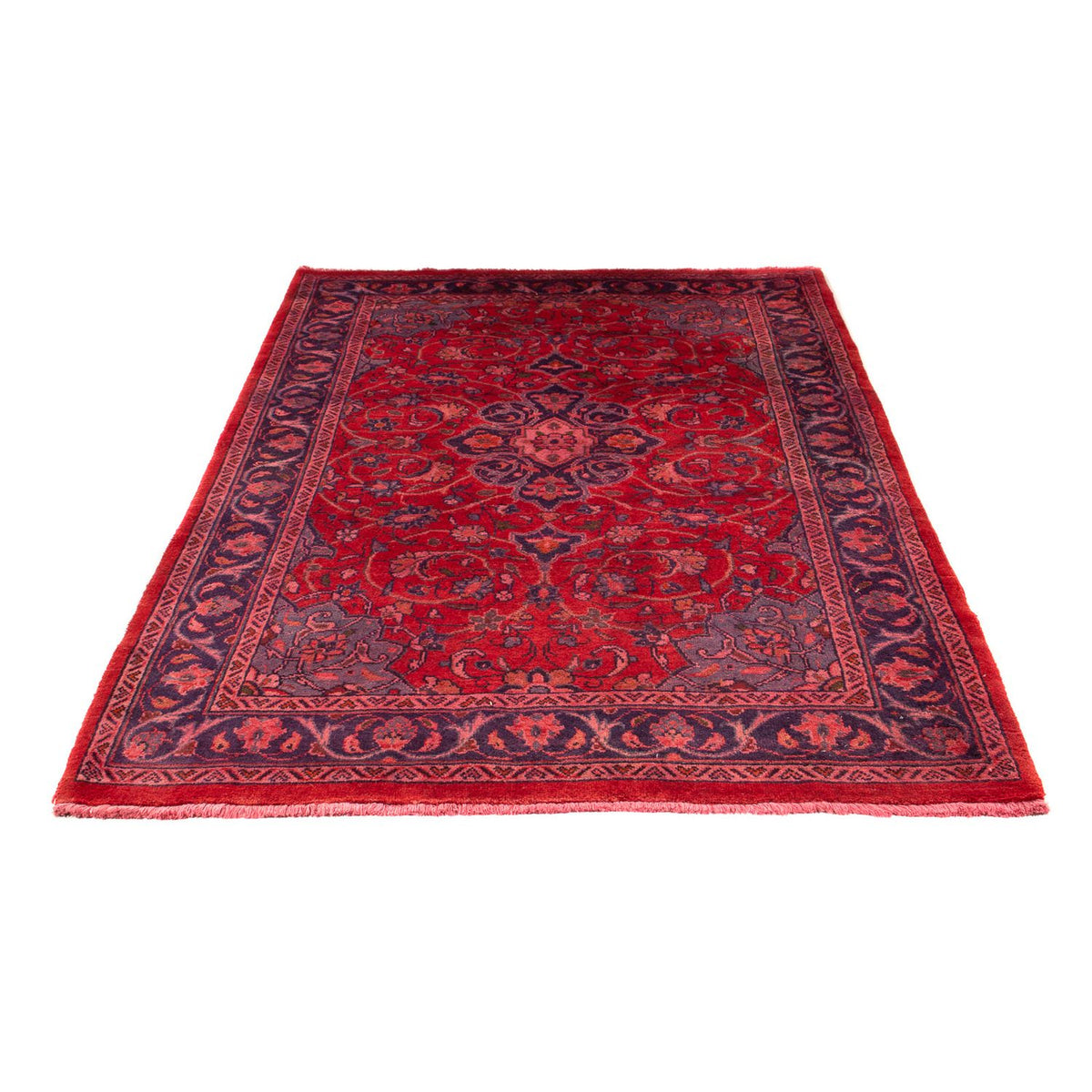 Tapis persan - Classique - 208 x 135 cm - rouge foncé