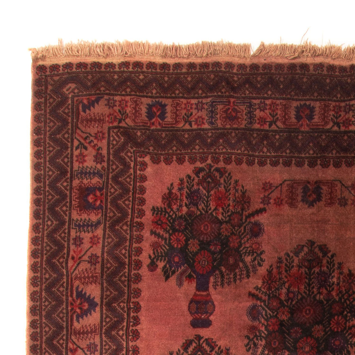 Tapis afghan - 303 x 200 cm - multicolore