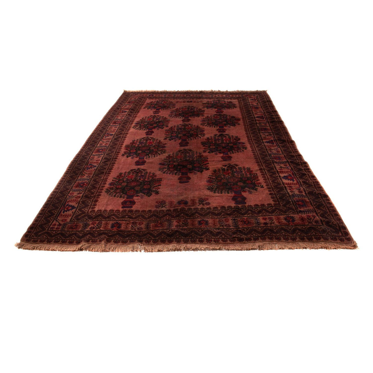 Tapis afghan - 303 x 200 cm - multicolore