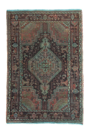 Tapis persan - Nomadic - 174 x 120 cm - bleu clair