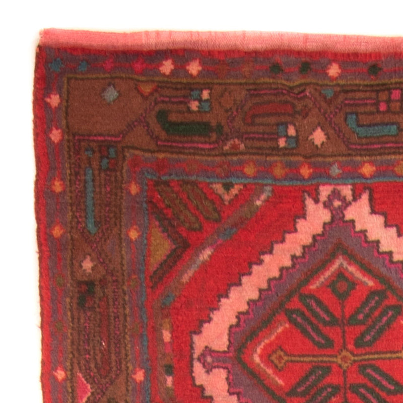 Tapis de couloir Tapis persan - Nomadic - 282 x 80 cm - rouge