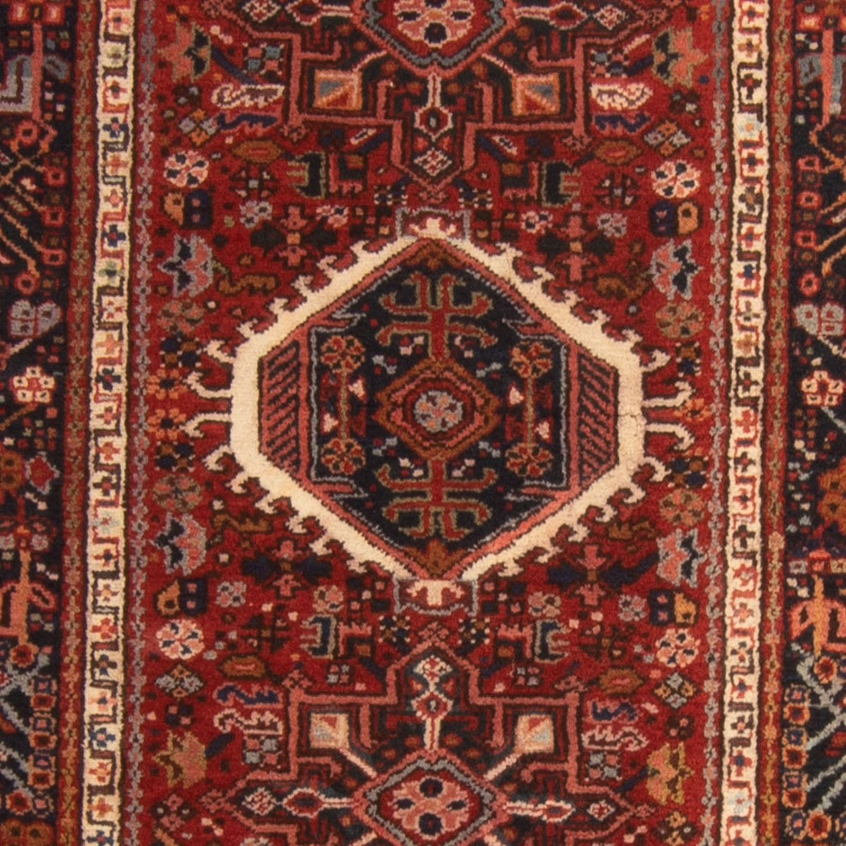 Tapis persan - Nomadic - 130 x 100 cm - multicolore