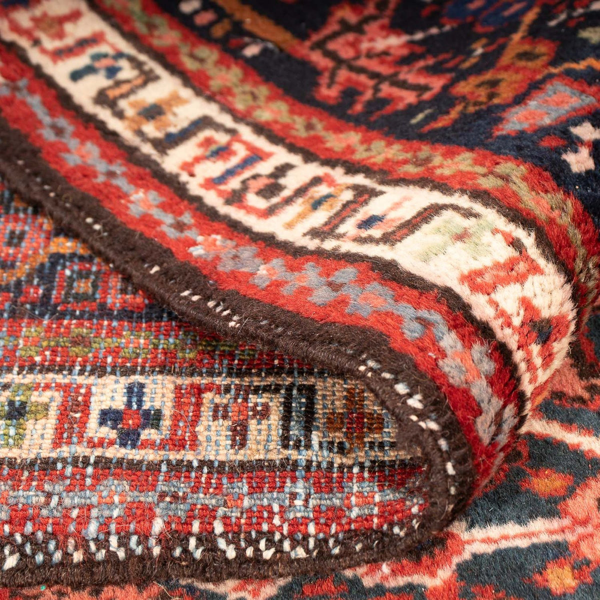 Tapis persan - Nomadic - 130 x 100 cm - multicolore