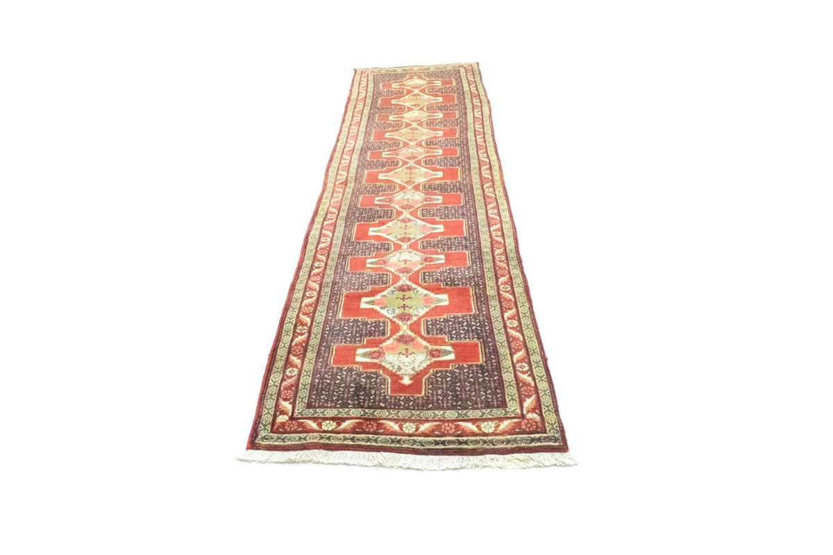 Tapis de couloir Tapis persan - Nomadic - 382 x 90 cm - rouge